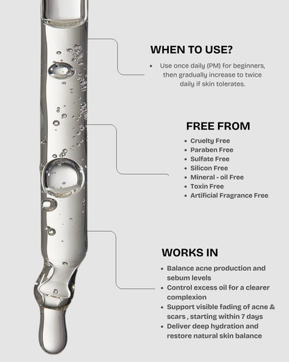 Acne & Scar Treatment Serum | All Skin Type - 30ml