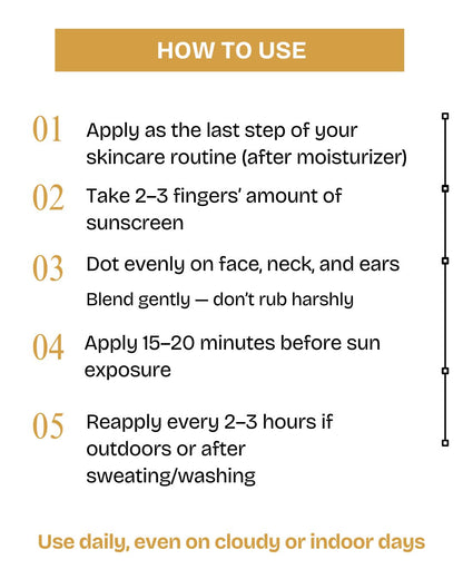 Glow ++ Hydrating Ozonated Water Sunscreen with SPF 50+ PA+++ | All Skin Type - 50GM